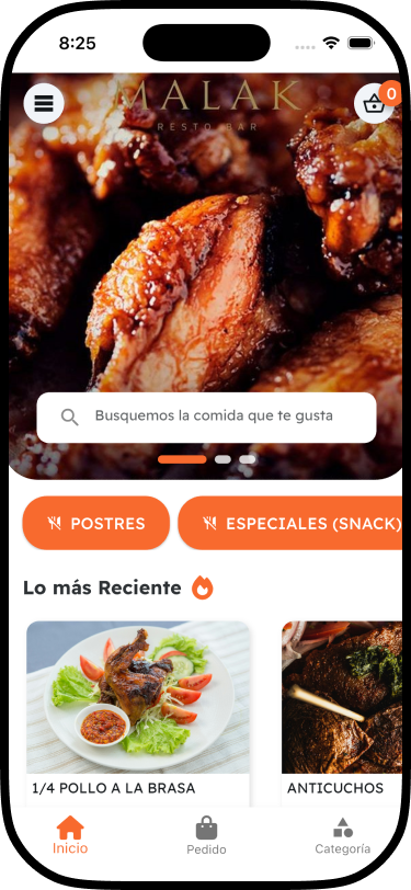 Malak Resto Bar App